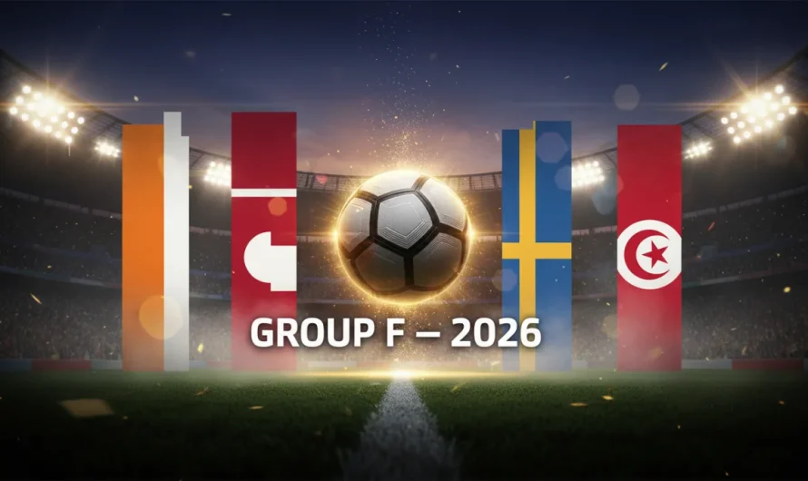 2026 Dünya Kupası F Grubu: Takımlar, Stratejiler ve Rekabetin Nabzı