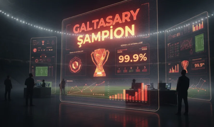 Yapay Zeka Süper Lig’de Kupayı Galatasaray’a Yakın Gördü